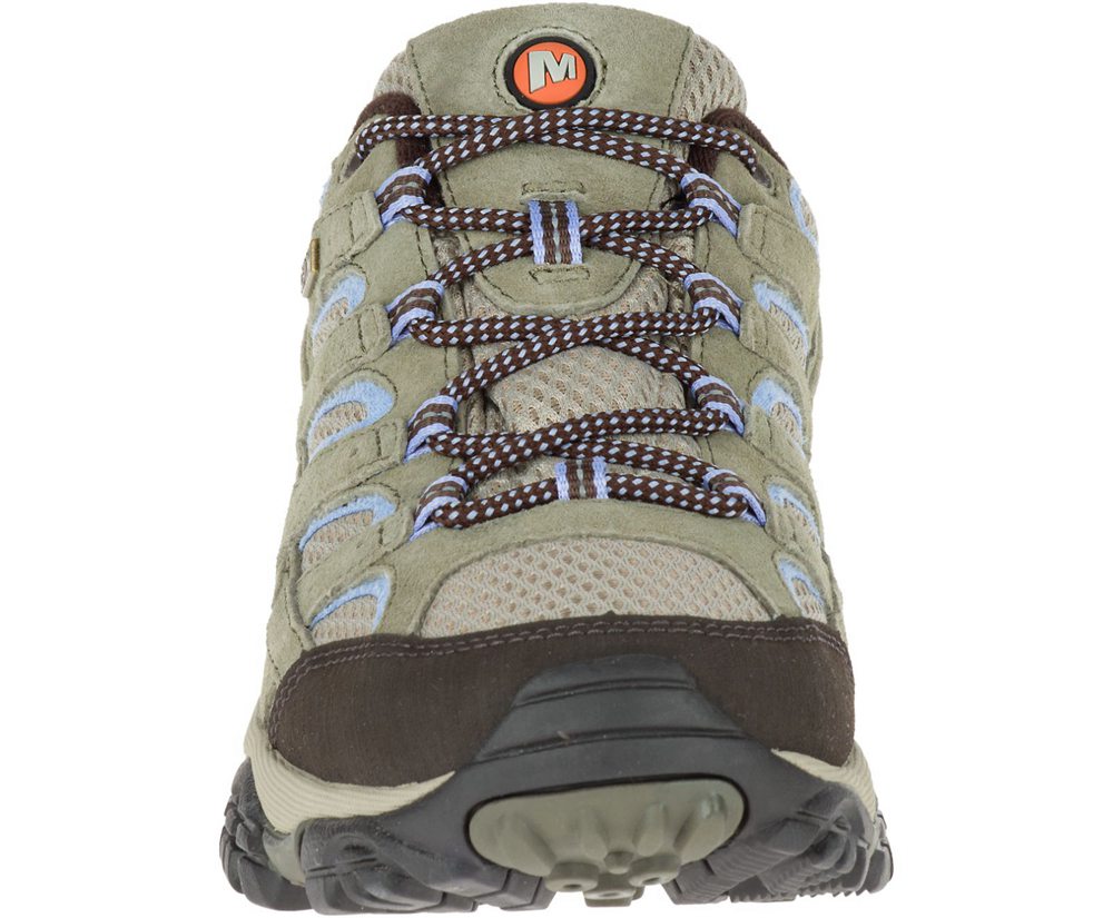 Merrell Hiking Shoes Olive - Moab 2 Waterproof - Womens 60DCYAGIU